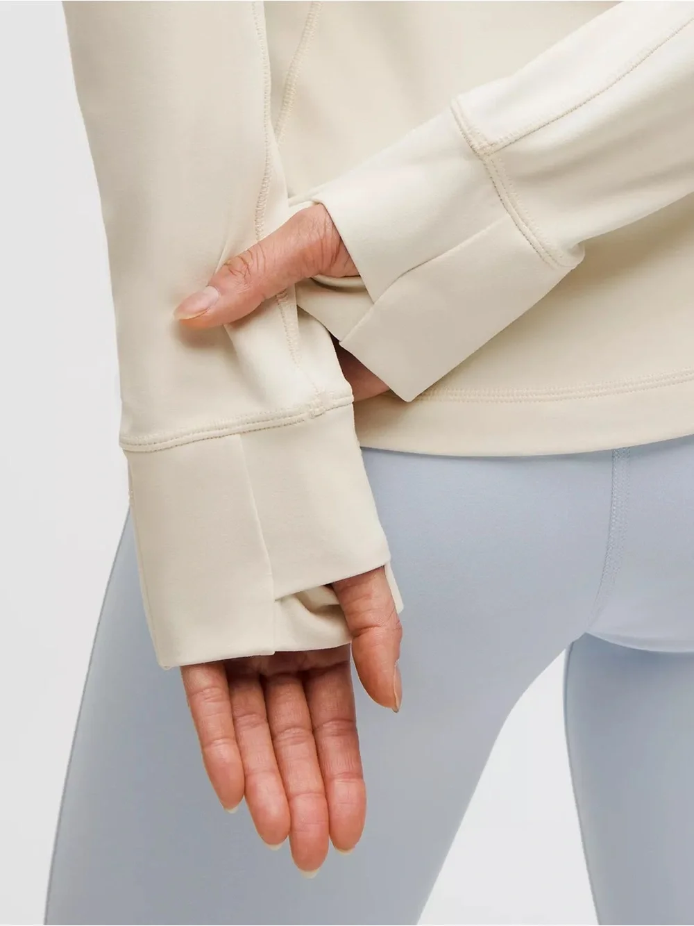 lululemon athletica Cream Full-Zip Women's Jacket